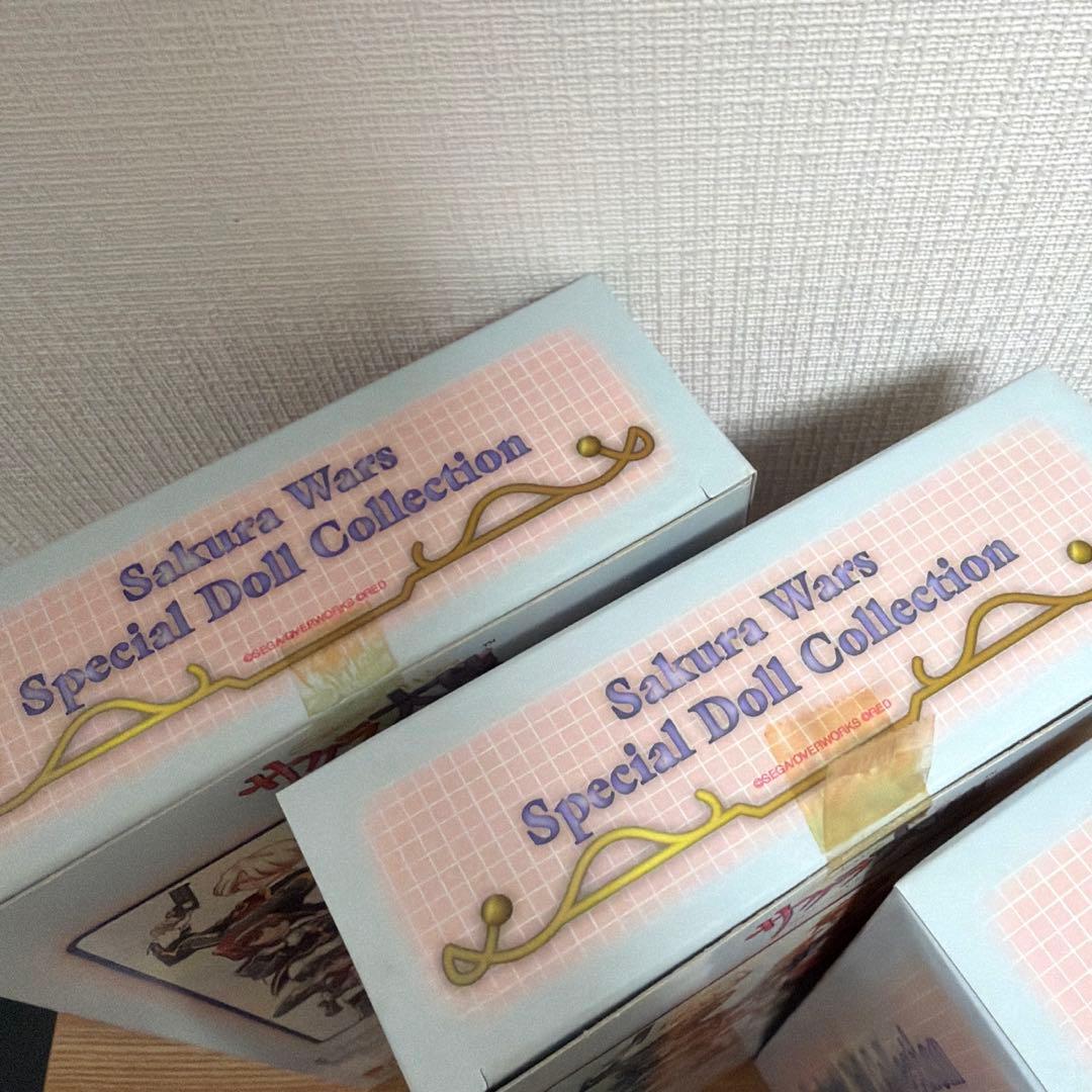 値下げ中サクラ大戦スペシャルドールコレクション　レニ北大路花火アイリス3体セット