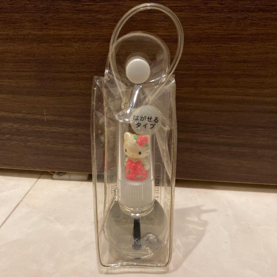 レトロ《2002年 ハローキティ ネイルカラー》当時物コスメ☆マニキュアクリアP