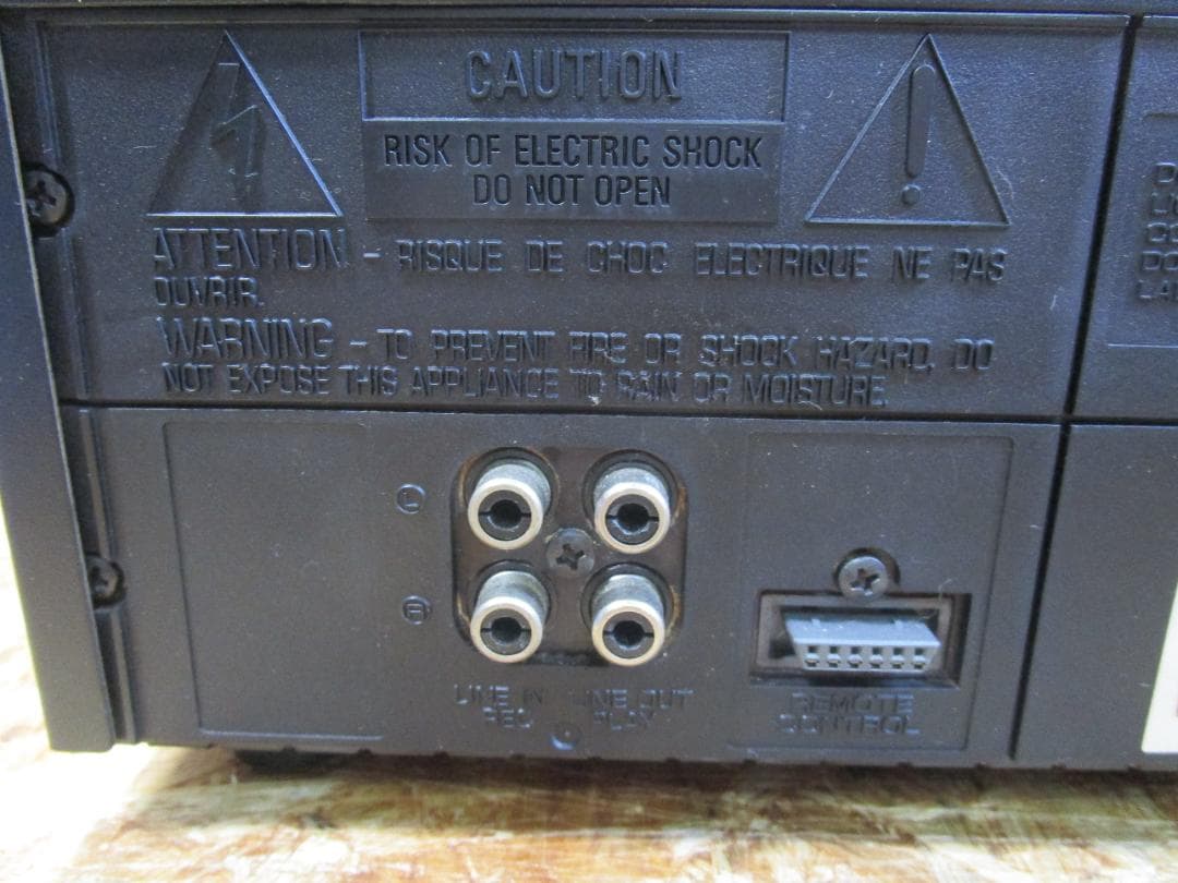 希少・動作品）ヤマハカセットデッキKX-W500 ダブルリバースカセット