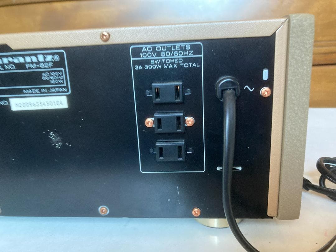 マランツ Marantz PM-62 プリメインアンプ - メルカリ