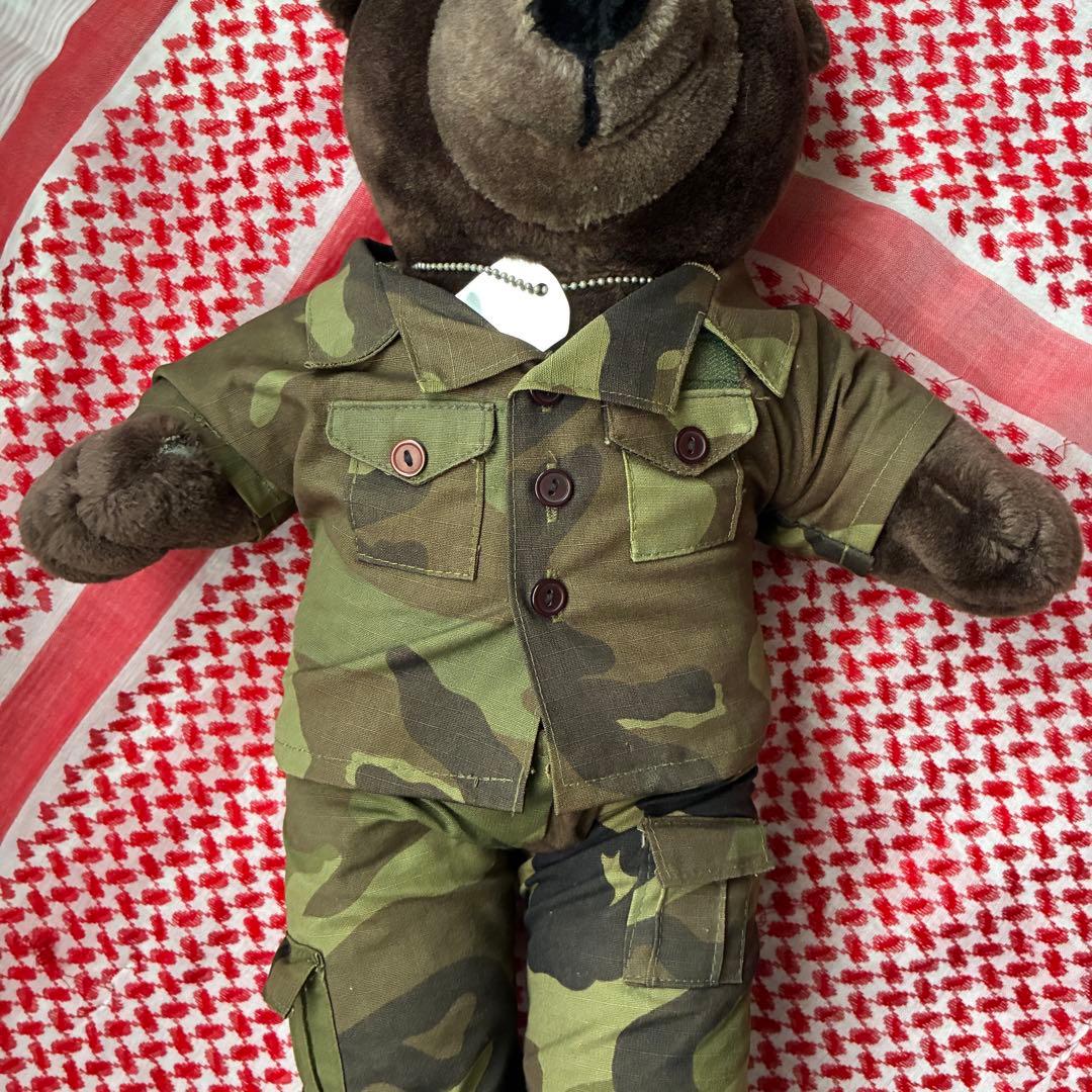パトリオットベア 迷彩服 軍服 制服 J.J. WIND社 ヴィンテージ