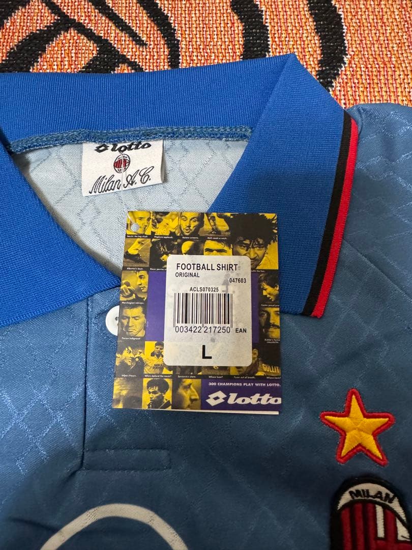 セリエA ミラン 95-96 ロベルト•バッジョ 4th ユニフォーム - メルカリ