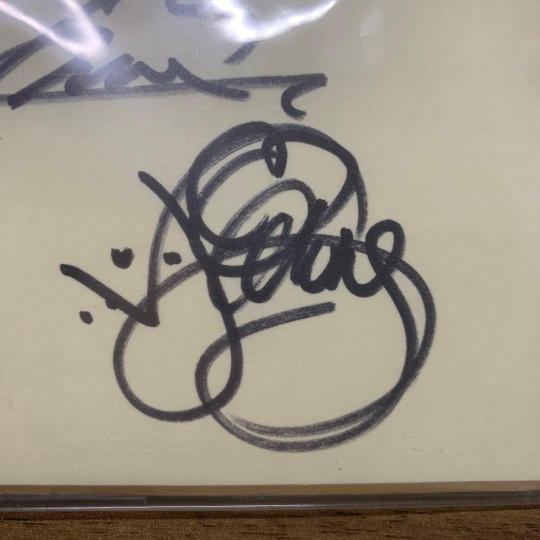 BIGBANG 5人 直筆サイン - メルカリ