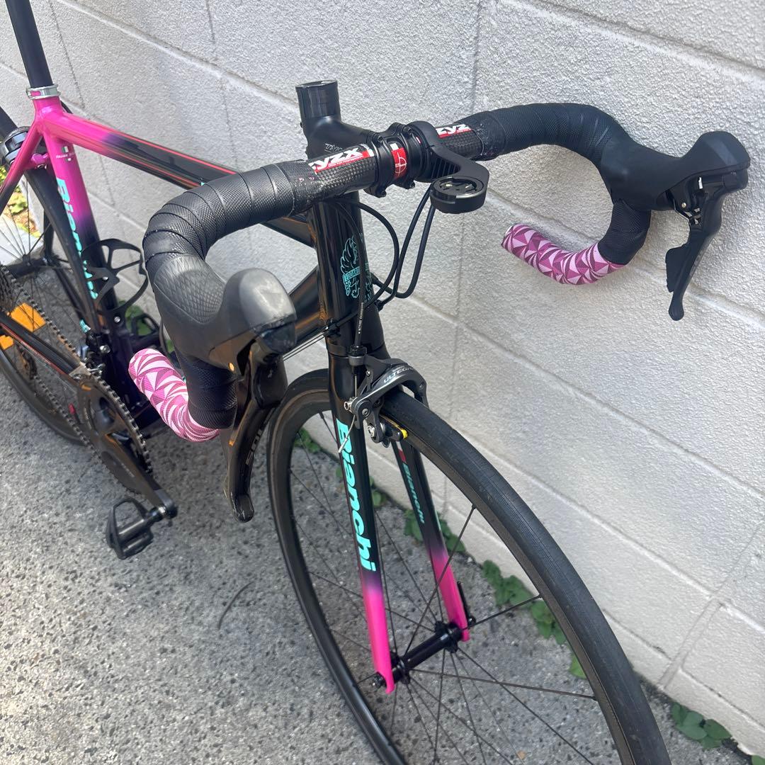 再値下/軽量】Bianchi FENICE PRO(黒×ピンク) サイズ55 - メルカリ