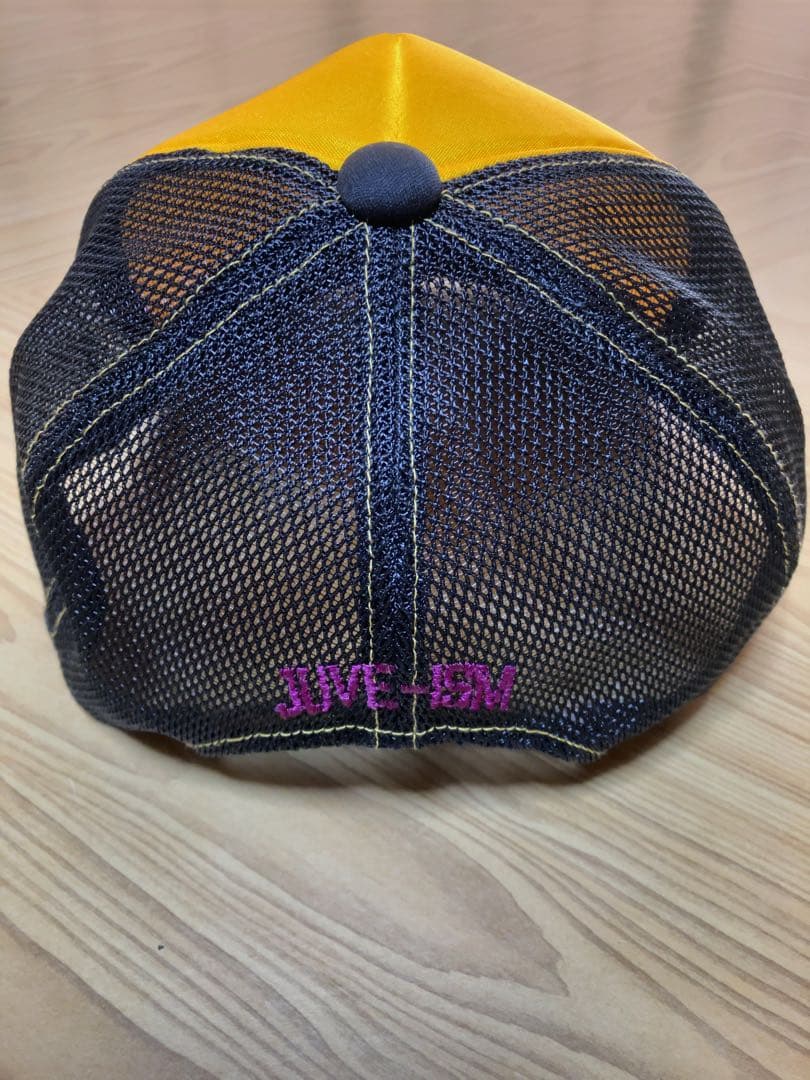 か*る様 【Diggy-MO'】2010ツアーキャップ黄色×後ろ刺繍パープル（中