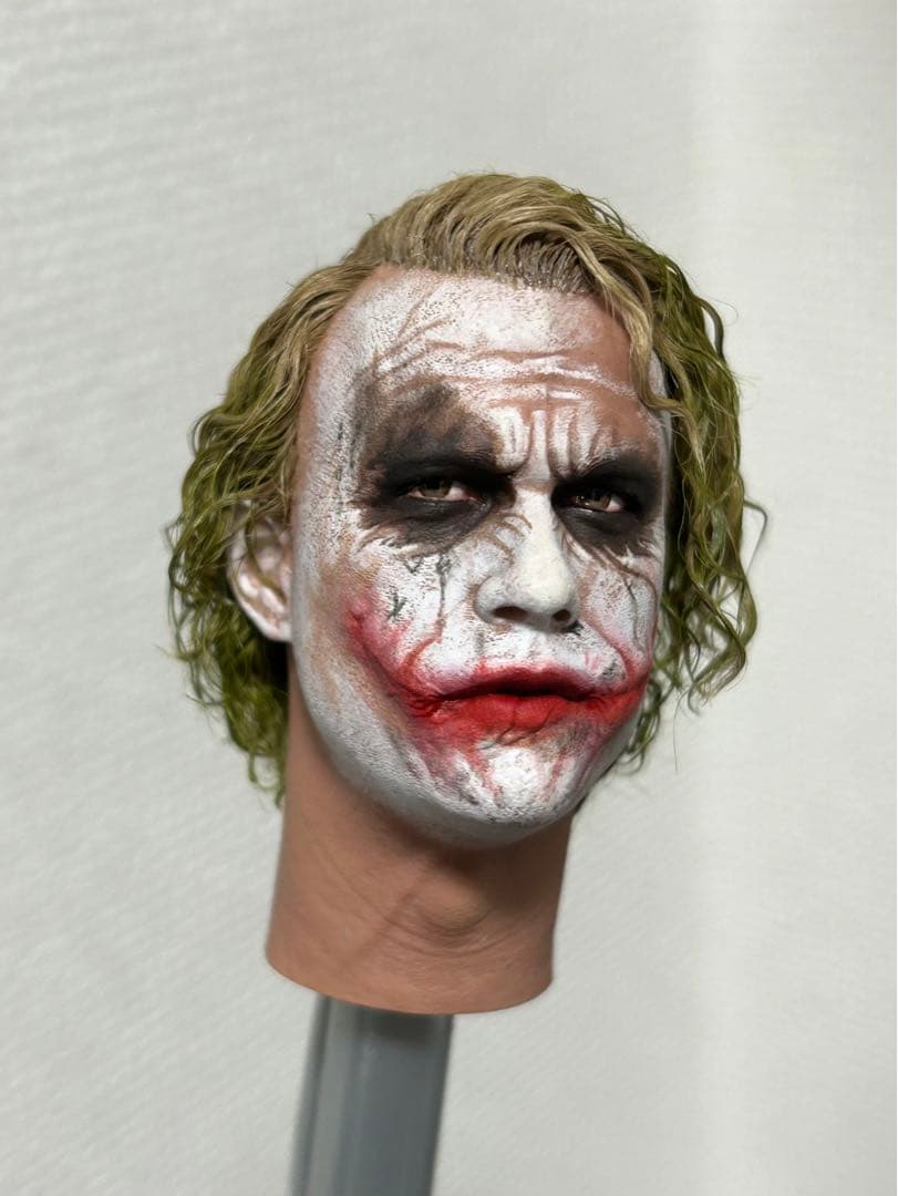 1/6 カスタム植毛ヘッド ダークナイト ジョーカー 審問1.0Ver