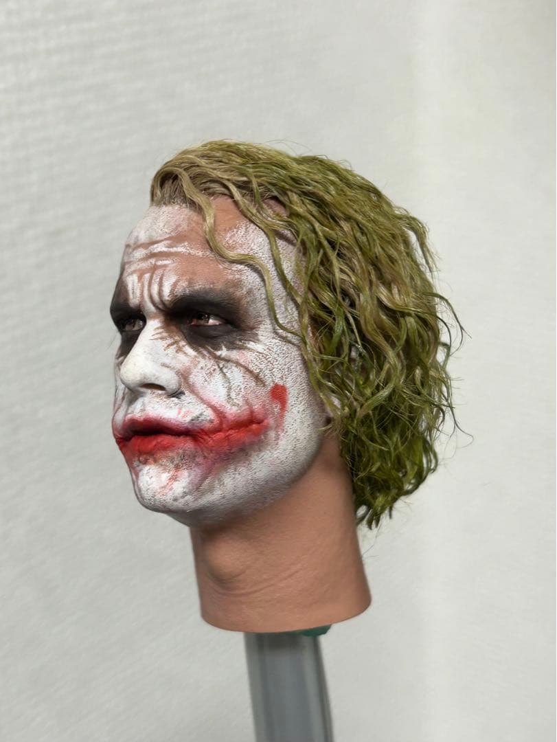 1/6 カスタム植毛ヘッド ダークナイト ジョーカー 審問1.0Ver