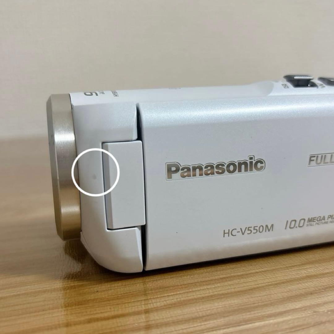 美品】Panasonic HC-V550M ビデオカメラ キャリングケース付