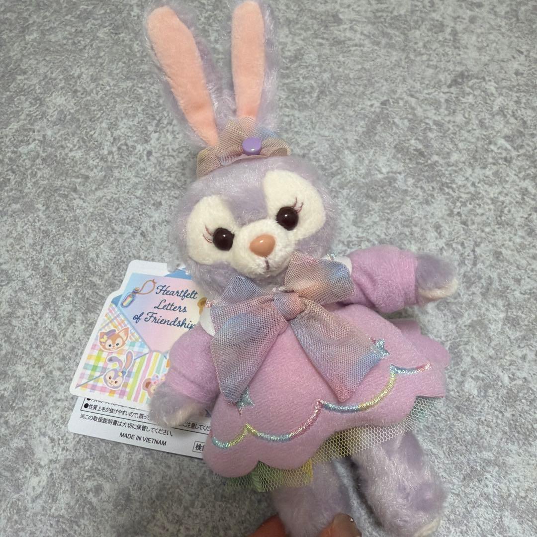 ステラルー ぬいぐるみバッジ 20周年 ハートフェルトレターズオブ