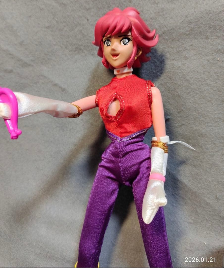 昭和レトロ 初代キューティーハニー 着せかえ ソフビ カスタム人形 セクシー人形