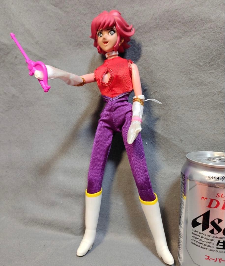 昭和レトロ 初代キューティーハニー 着せかえ ソフビ カスタム人形 セクシー人形