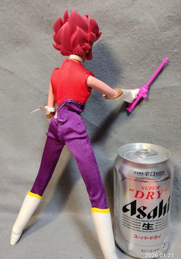 昭和レトロ 初代キューティーハニー 着せかえ ソフビ カスタム人形 セクシー人形