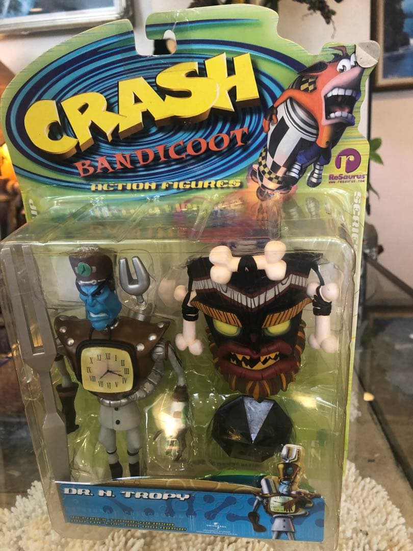 ☆クラッシュバンディクー フィギュア☆ 超激レア］当時物 未開封