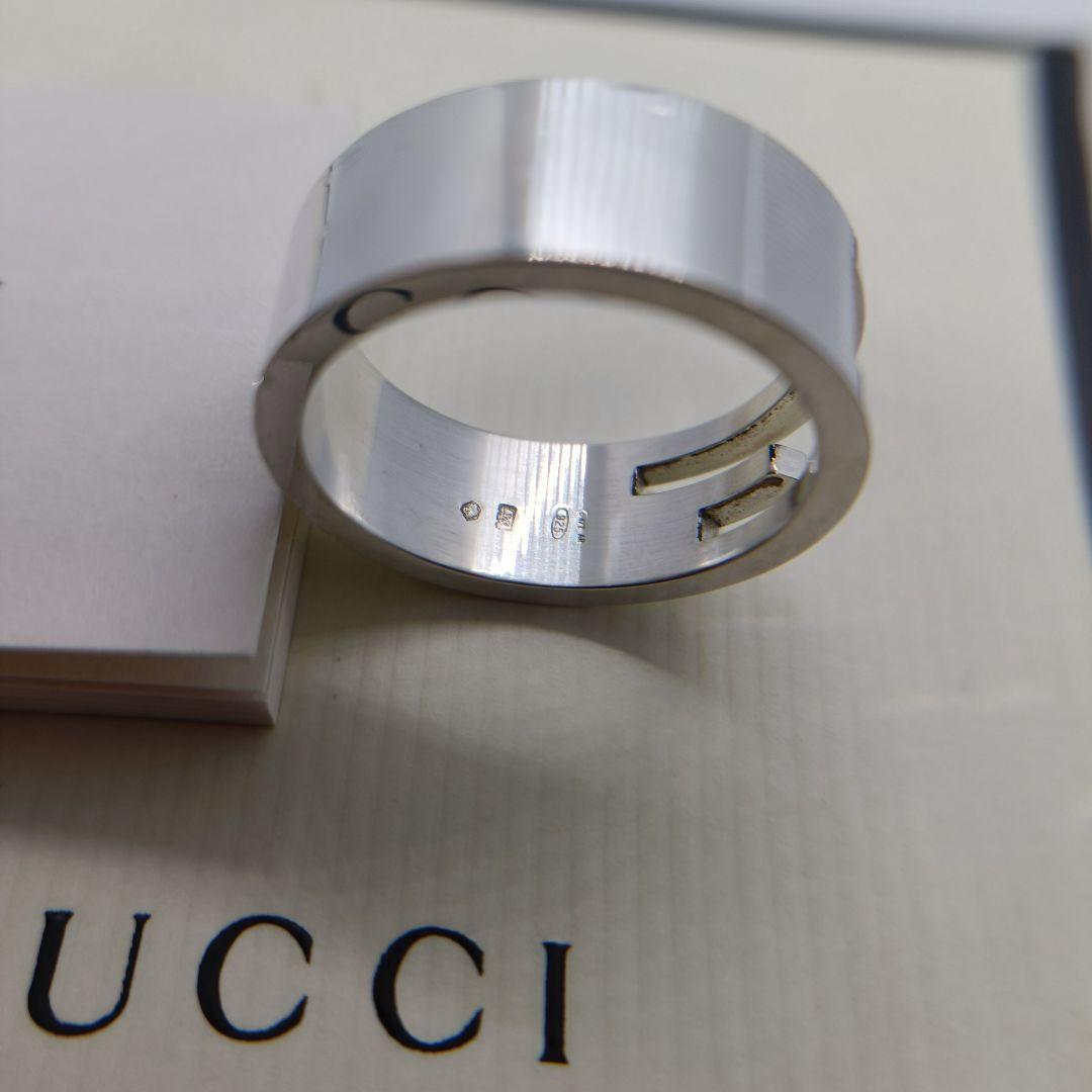 GUCCI✨️ リング カットアウト G 925 シルバー グッチ 19号 - メルカリ