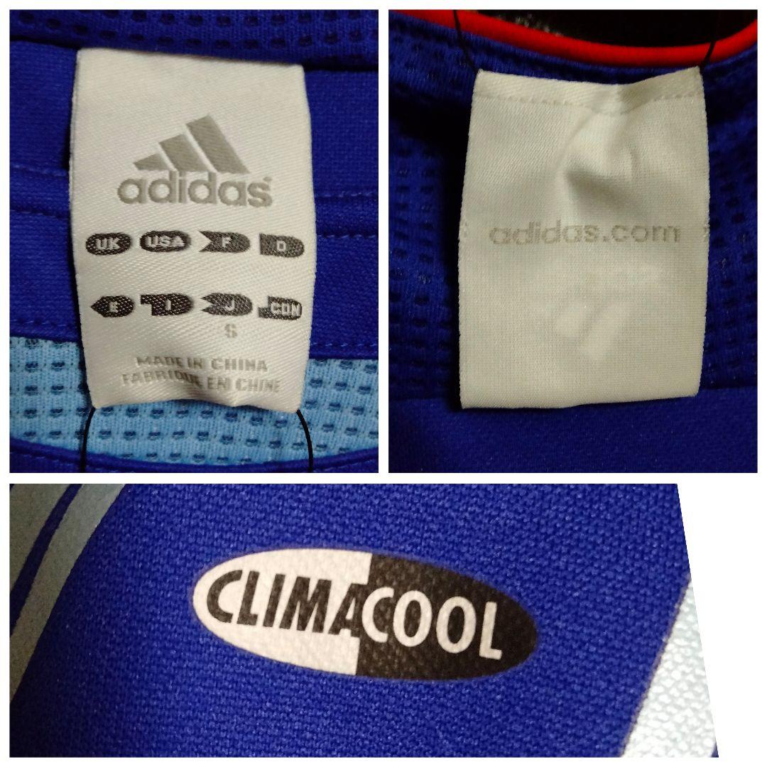 アディダス 日本代表 ユニフォーム 06/07ホームモデル Sサイズ 紙タグ