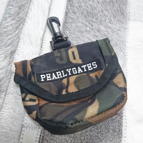 確認用 PEARLY GATES ボールケース☆ PEARLY GATES（パーリーゲイツ） ボールケース 黒×ゴールド ボール