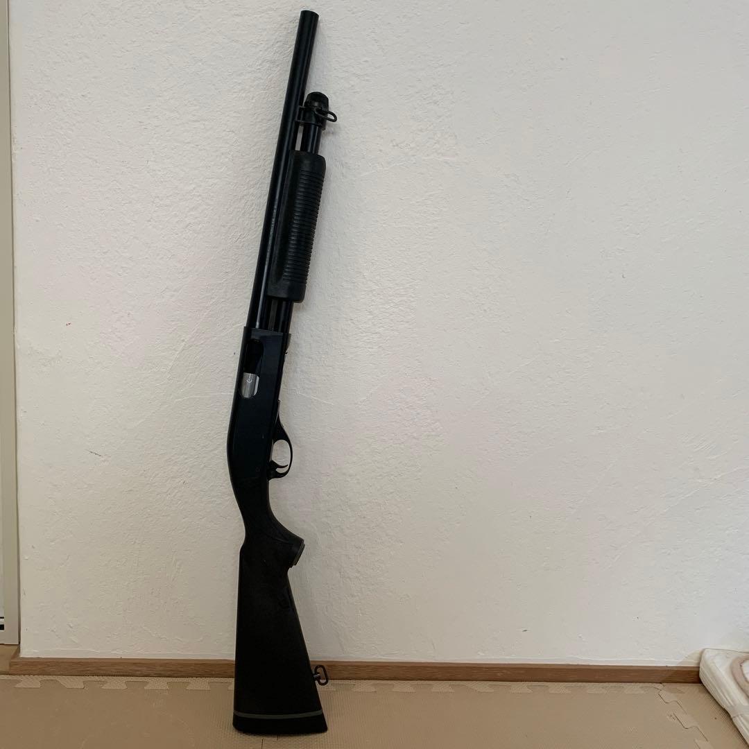 レミントン　M870 ブラック　ガスガン　ショットガン 楽天市場】ガスショットガン レミントン M870 WSV ウッドストック