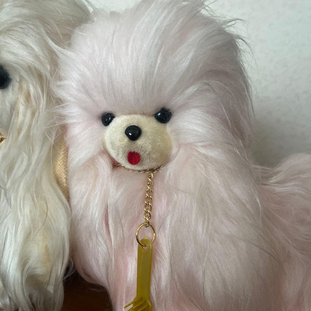 昭和レトロ お手入れワンちゃん 犬 ぬいぐるみ - メルカリ