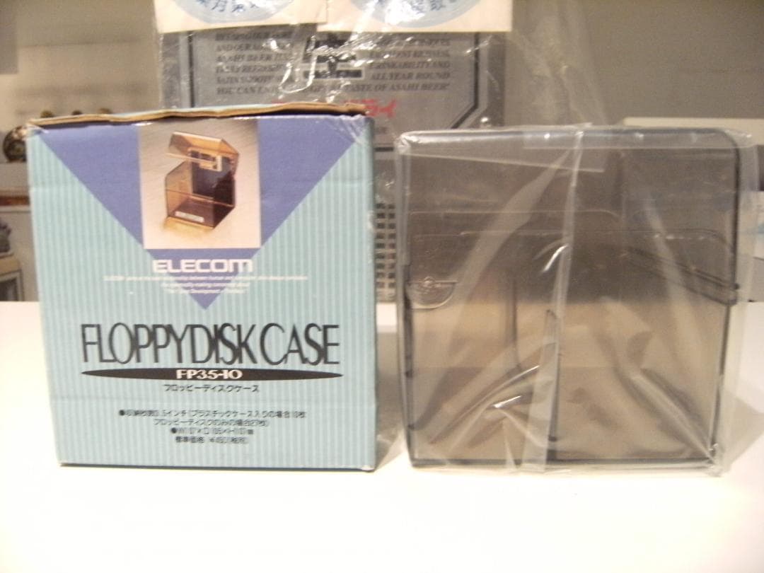 廃番☆エレコム フロッピーディスク ケース 10枚収納 3.5インチ 収納