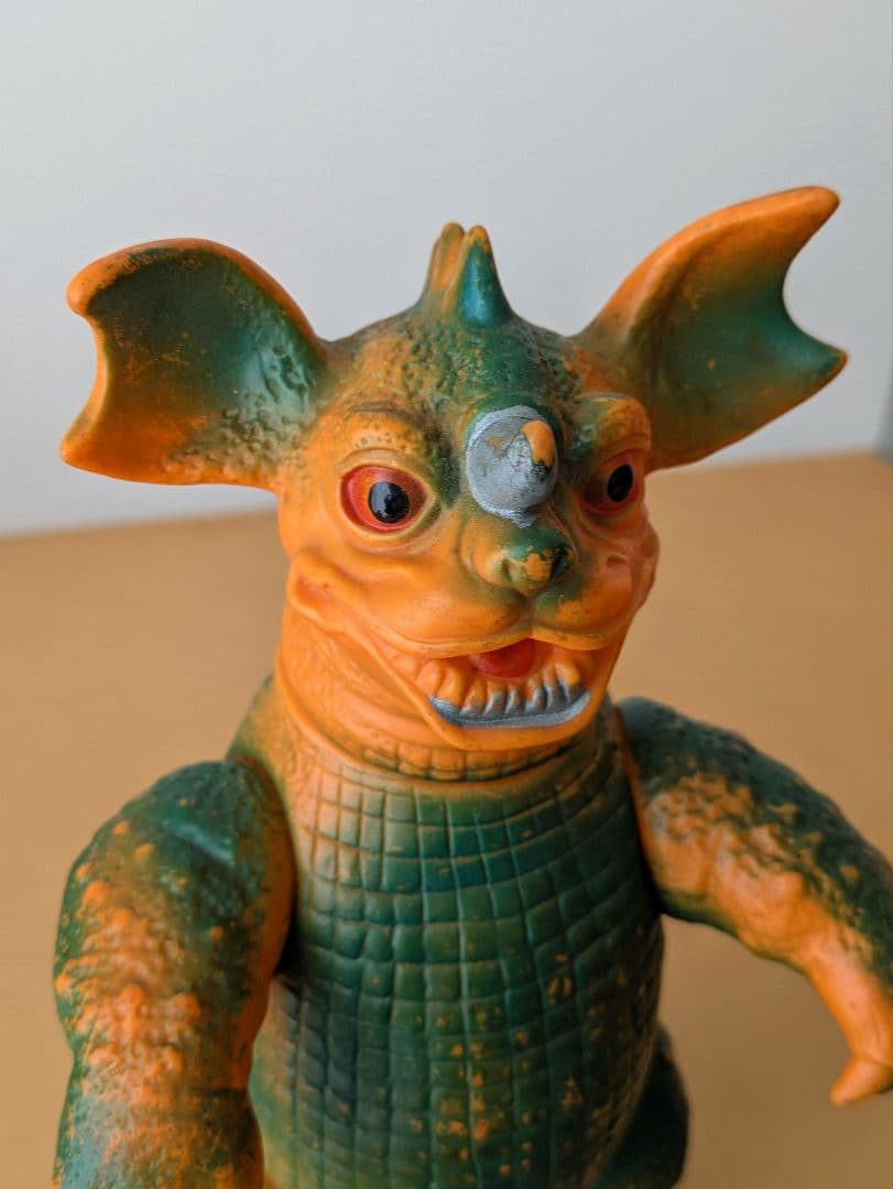 マルサン　バラゴン　ソフビ　怪獣　当時物　ブルマァク