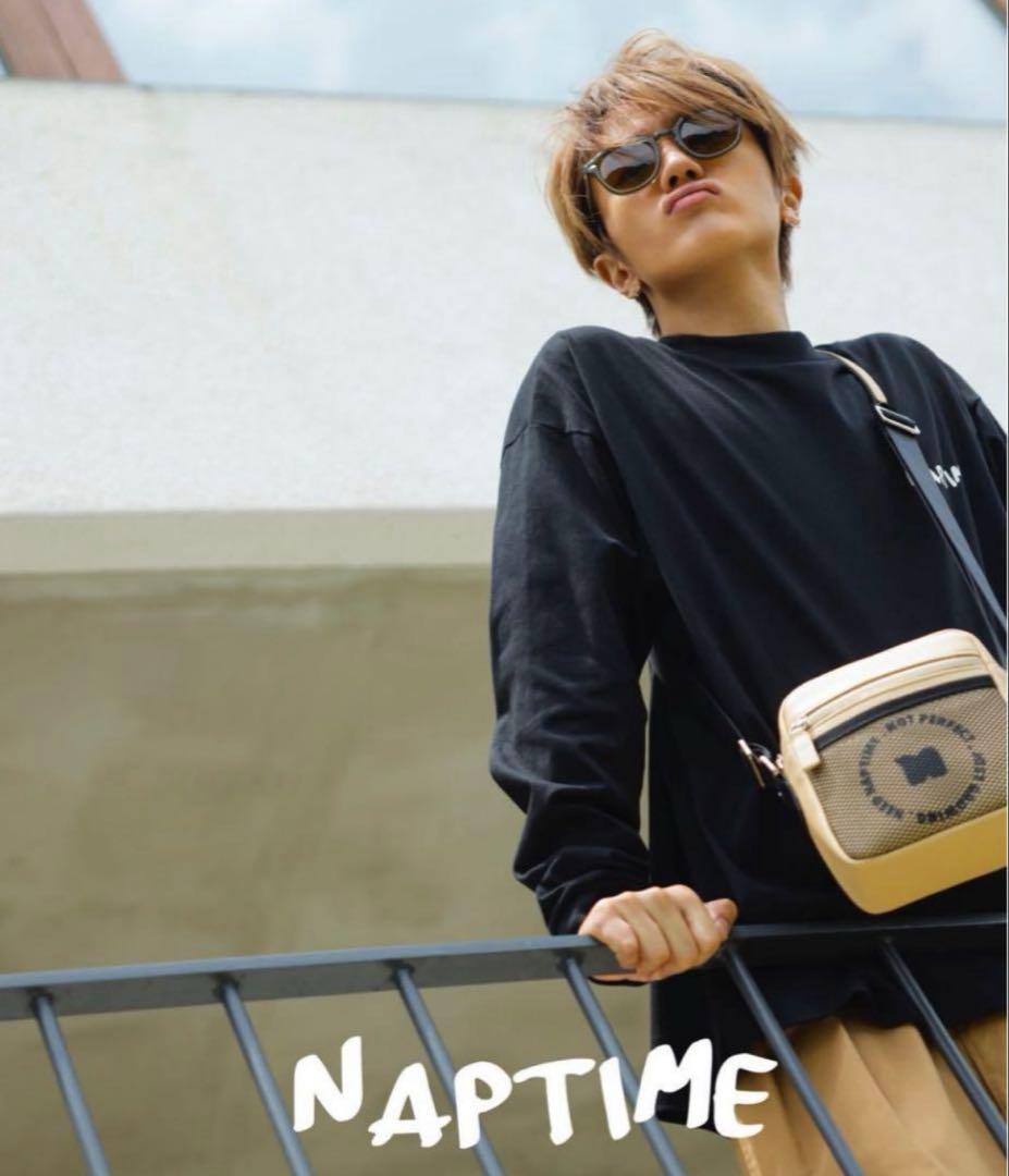 Nissy naptime フォトプリント ロンT Sサイズ