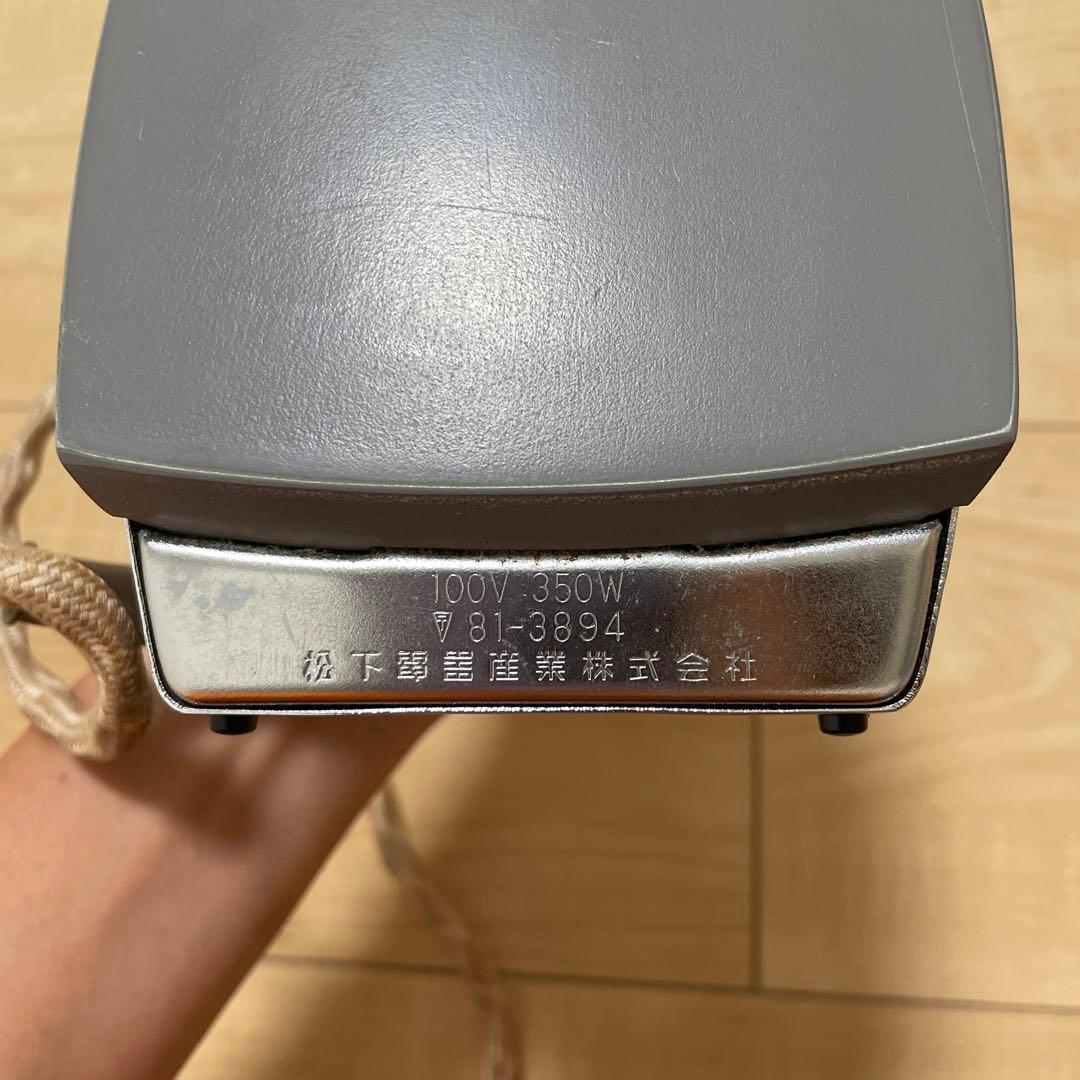 昭和レトロ 家電 アイロン 松下電器 ナショナル - メルカリ