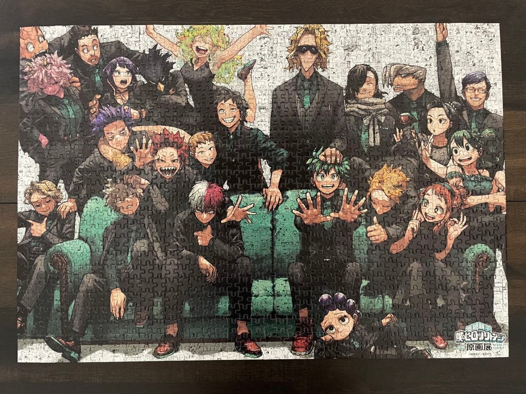 完成品】ヒロアカ 原画展 モザイクアートパズル - メルカリ