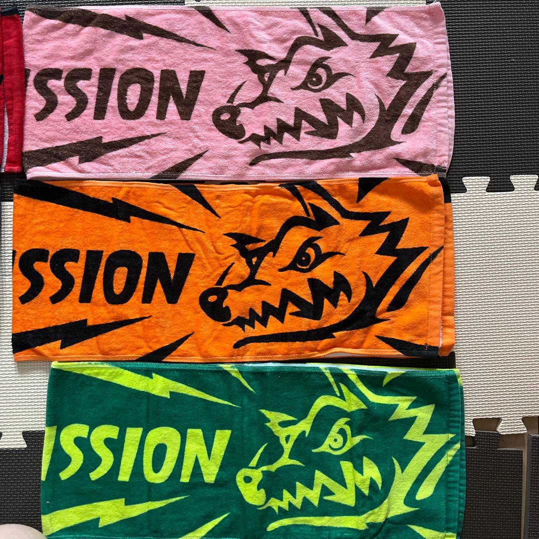 MAN WITH A MISSION マフラータオル　メンバーカラー