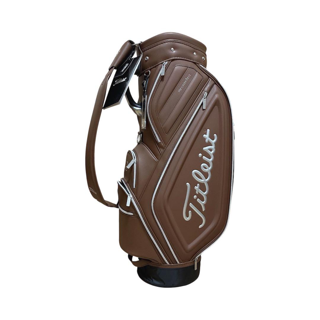 Titleist ゴルフ ブラウン メルセデス・ベンツ キャディバッグ - メルカリ