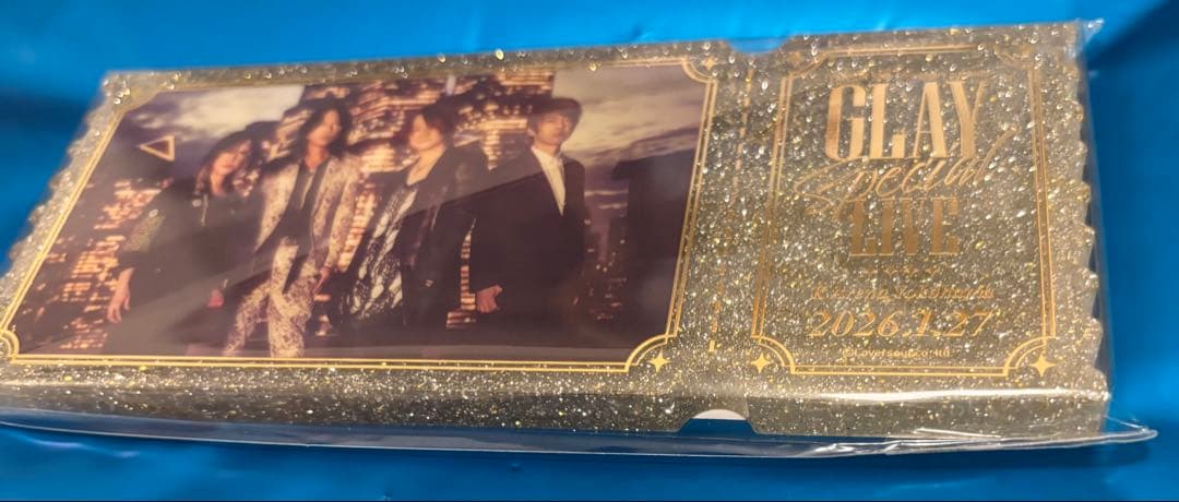 GLAY ローソン50周年スペシャルライブ アクリルブロック Kアリーナ