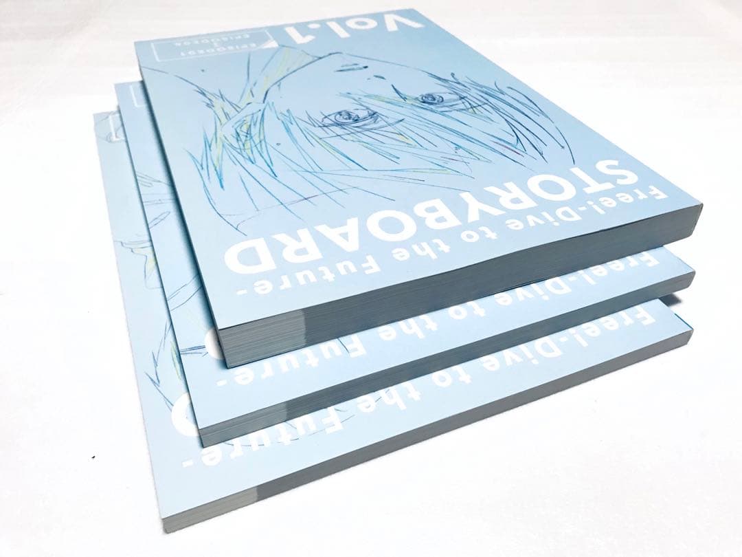 ◎美品◎Free!-Dive to the Future-絵コンテ3冊 七瀬遙