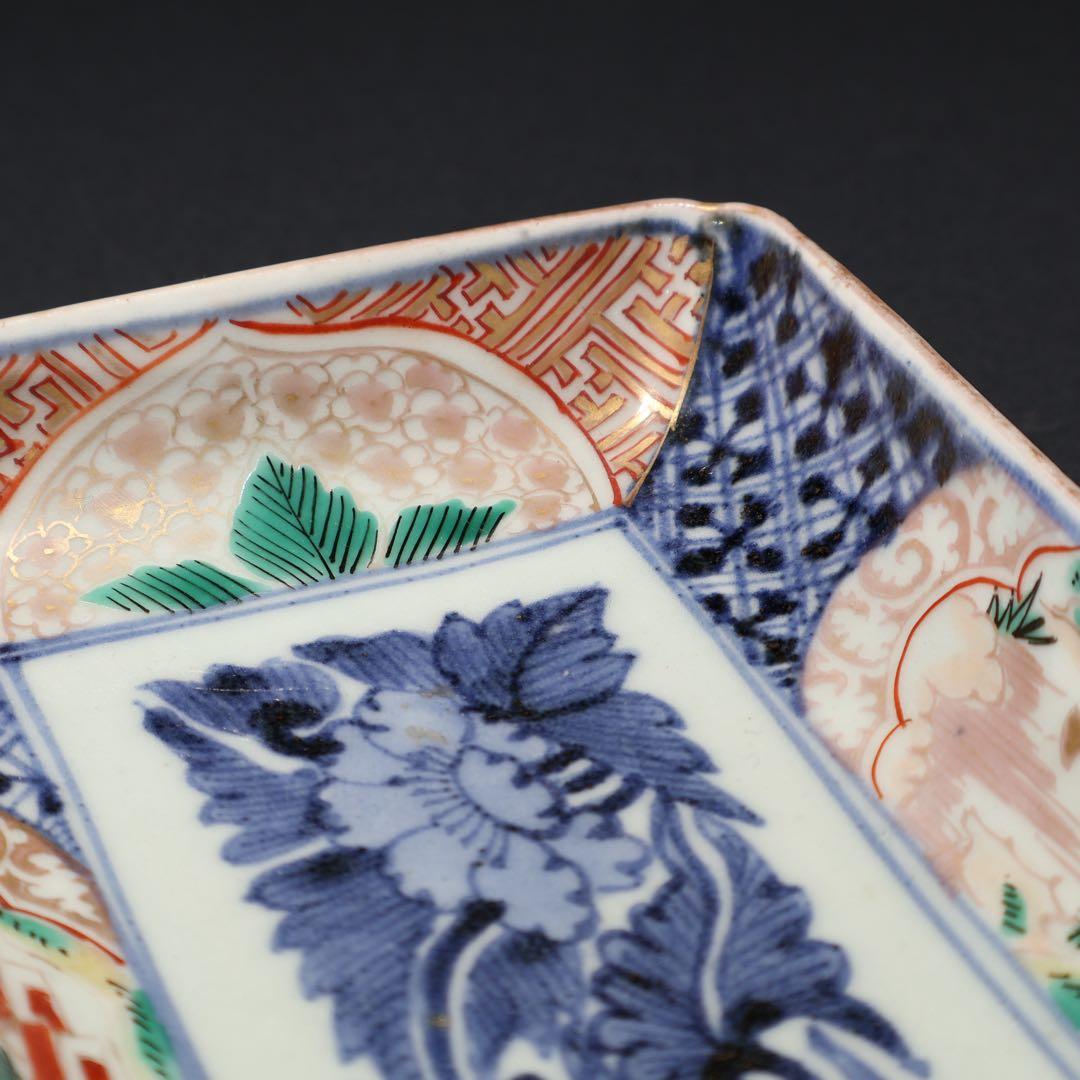 伊万里金襴手 花文長皿 骨董 古伊万里 R0229w2ダB - メルカリ