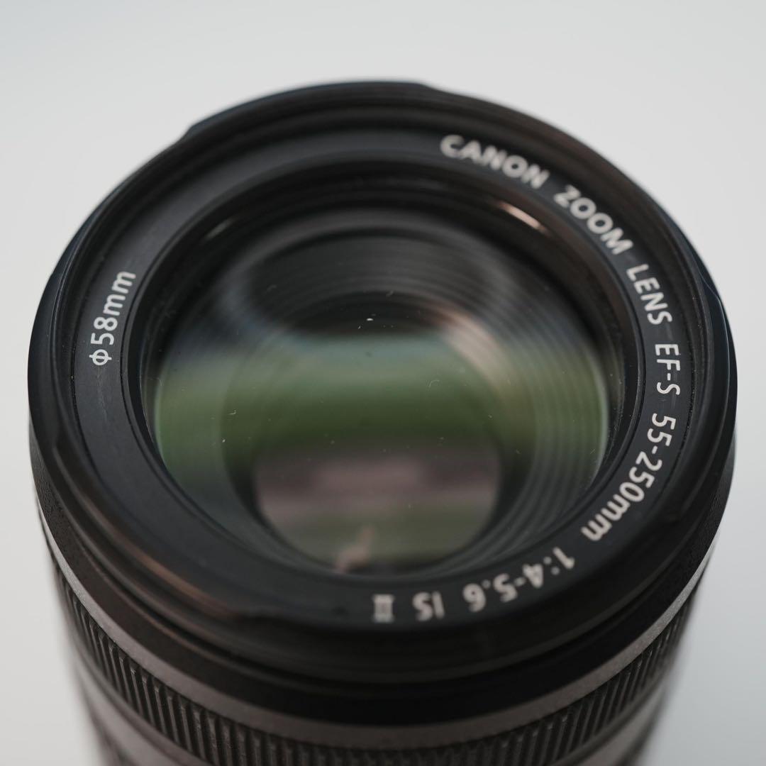 Canon純正 55-250mm 望遠レンズ a4098 - メルカリ