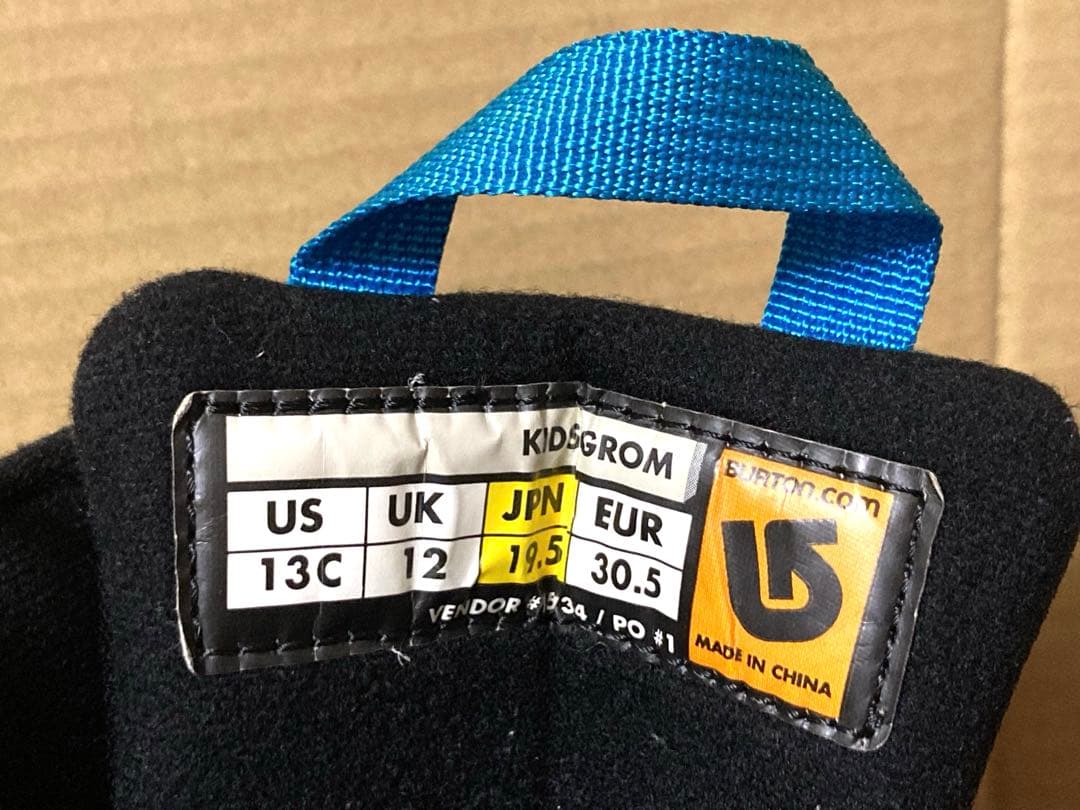 BURTON KIDS GROM バートン スノボーブーツ キッズ 19.5cm