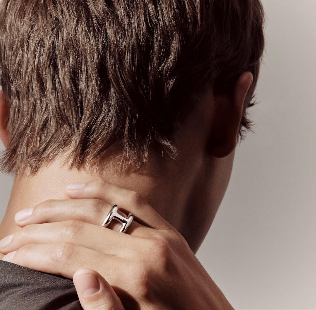 エルメス オスモズGM リング 61サイズ - メルカリ