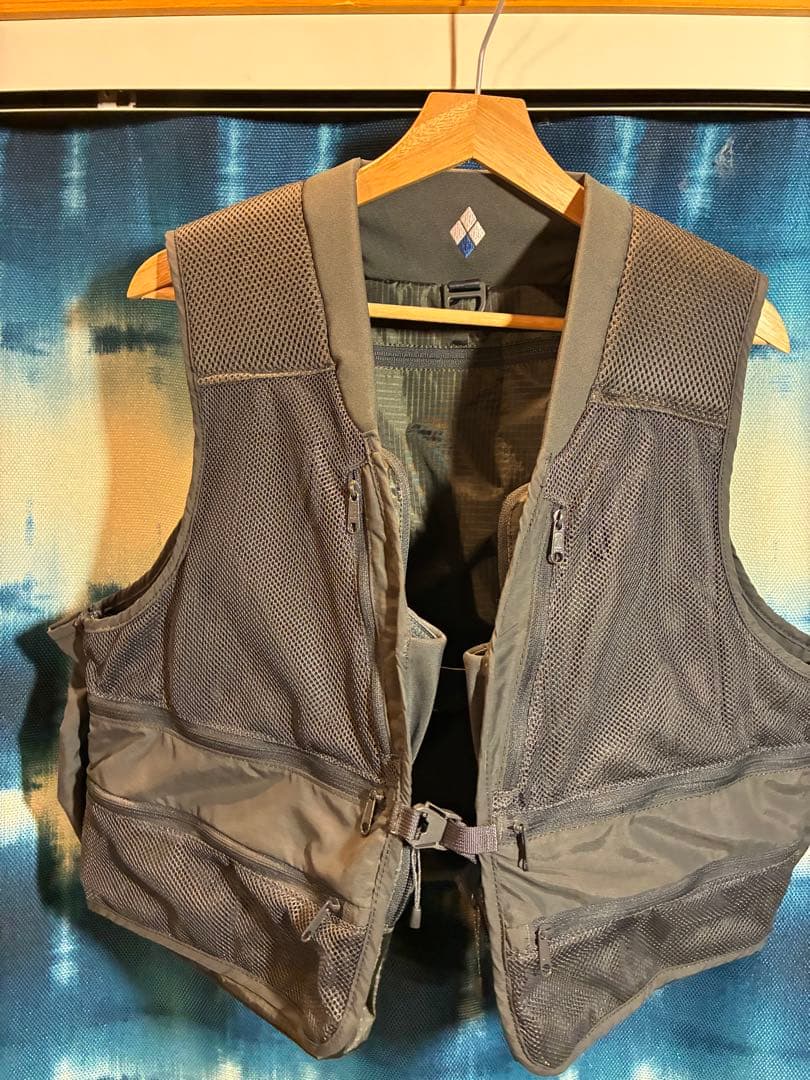 モンベル アジャスタブル アングラーベストL渓流釣り フライ