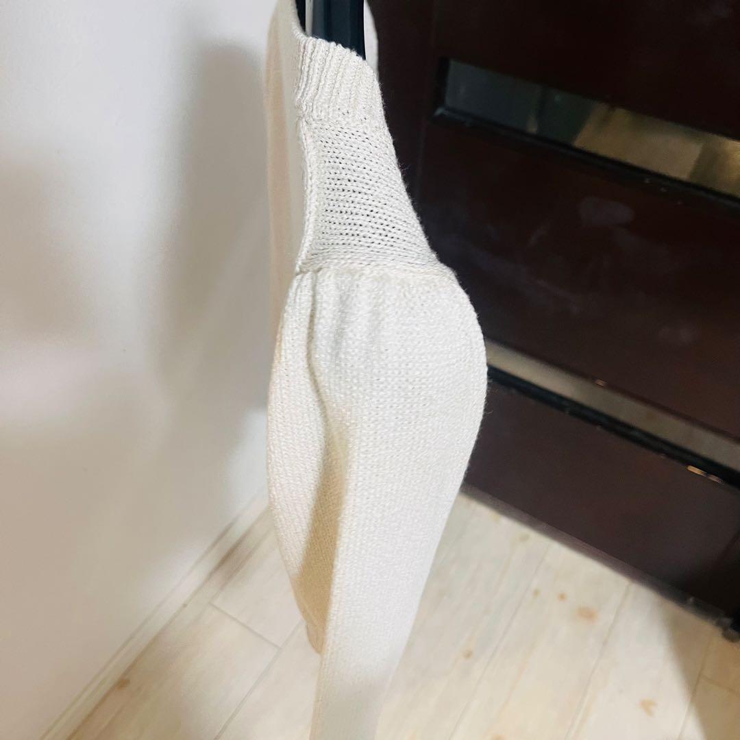 新品☆ANAYI ブライトリリヤーンクルーネック カーディガン/セオリー