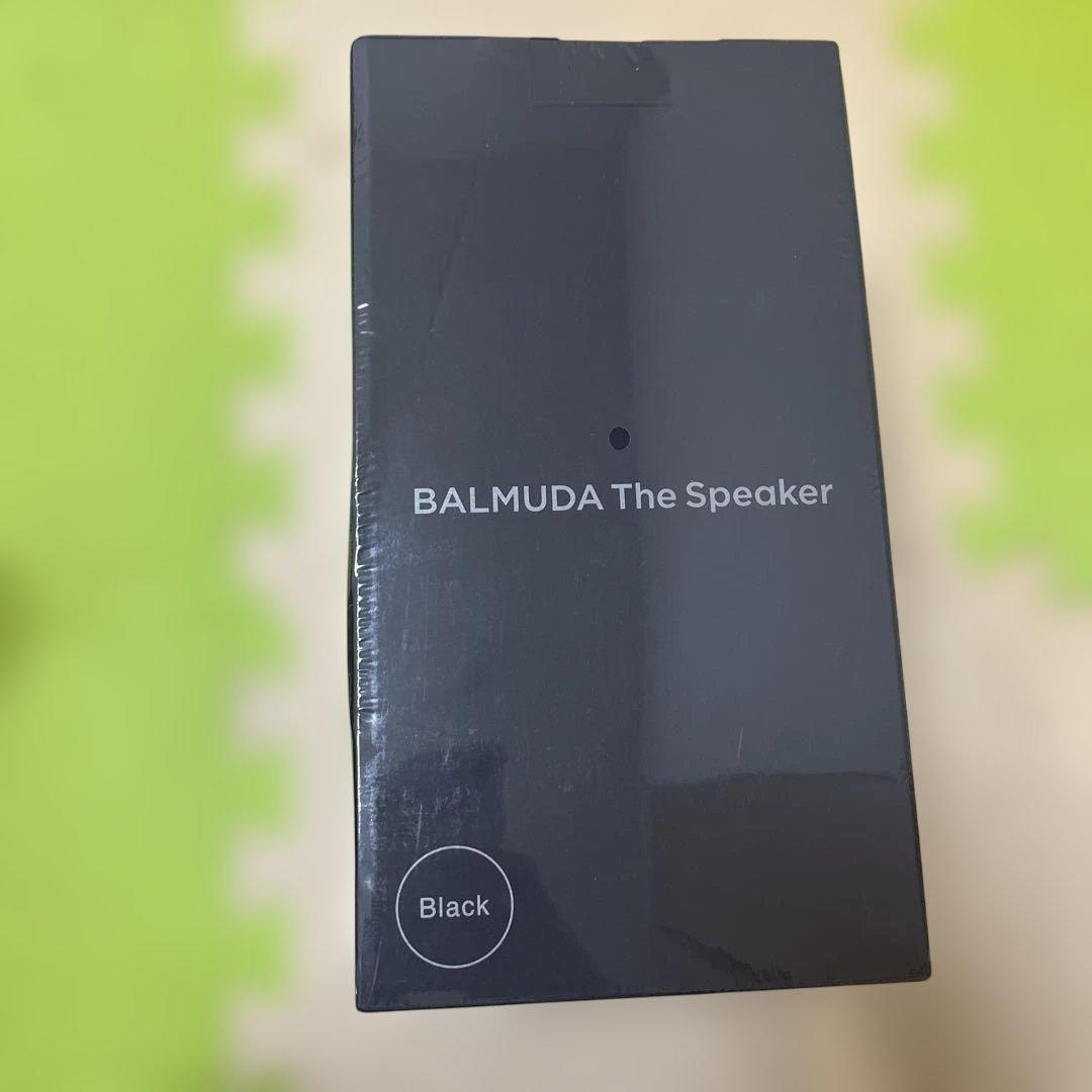 【新品未開封】BALMUDA The Speaker M01A-BK ブラック The Speaker(ブラック)の通販 / マスターウォール