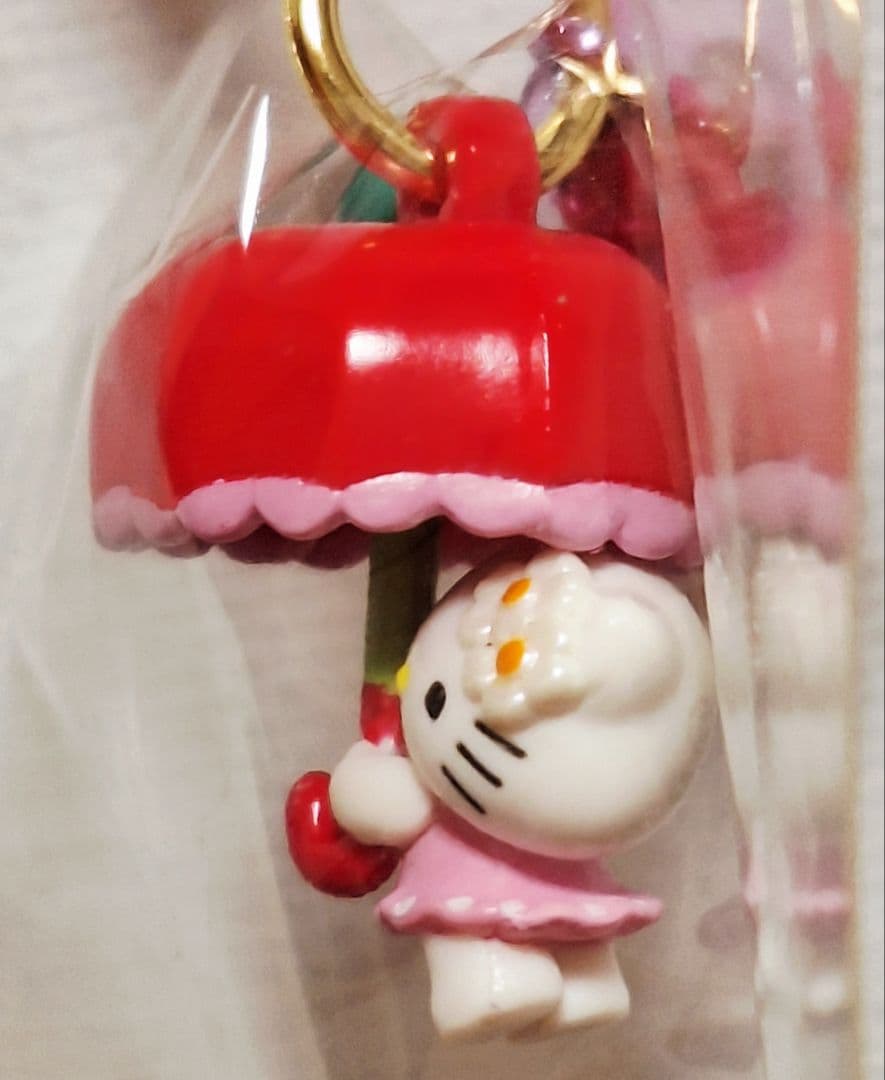 値下げ☆ご当地キティ ハローキティ 根付け 信州 りんご 傘 - メルカリ