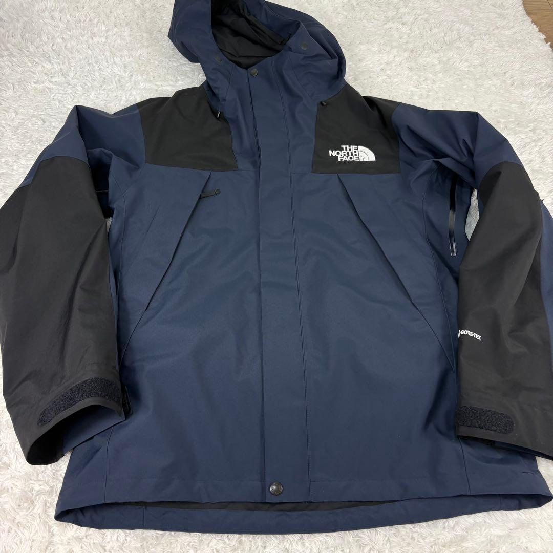 美品ノースフェイス マウンテンジャケット np61800 アーバンネイビー