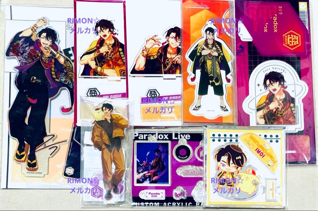 パラライ 翠石依織 アクスタ アクキー 缶バッジ ぬいぐるみ グッズセット