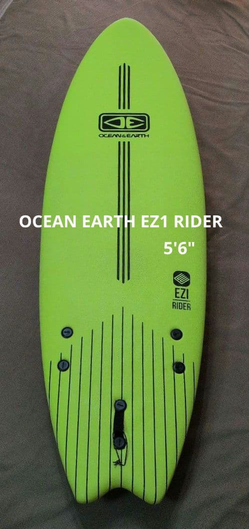 OCEAN EARTH EZ1 RIDER 5'6\" サーフボード OCEAN&EARTH EZI RIDER SOFT BOARD 5'6 サーフボード ソフトボード