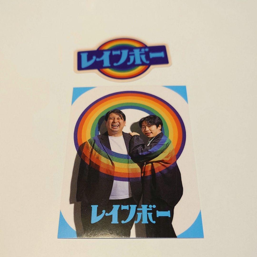DAIBAKUSHOW 2025 メンコ ステッカー レインボー - メルカリ
