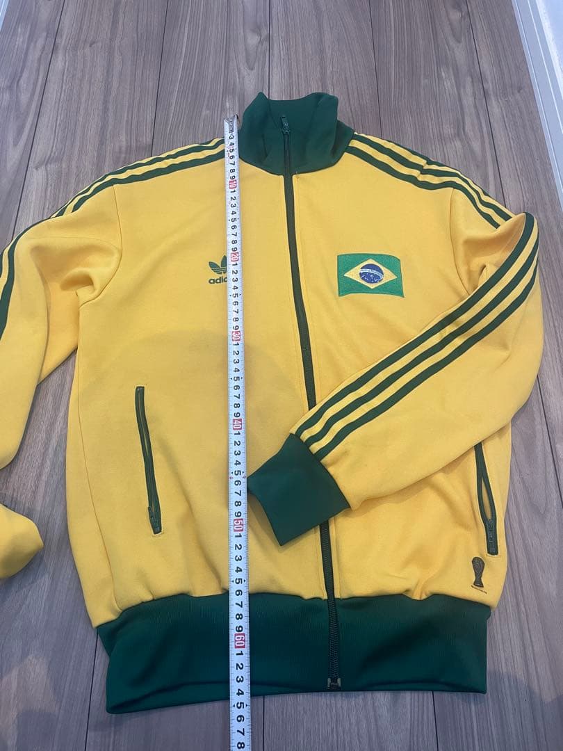 ⭐️極美品⭐️adidasアディダス サッカー ブラジル代表 ジャージ古着