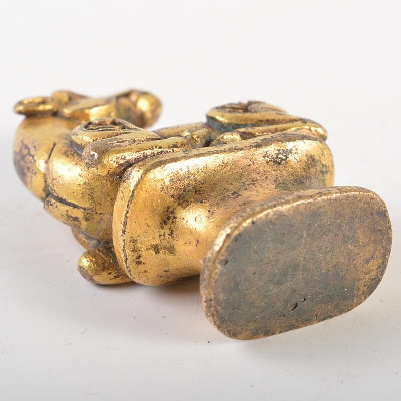 中国 古銅鍍金 馬像 紙鎮 置物 V R7506 - kaufguenstig.at