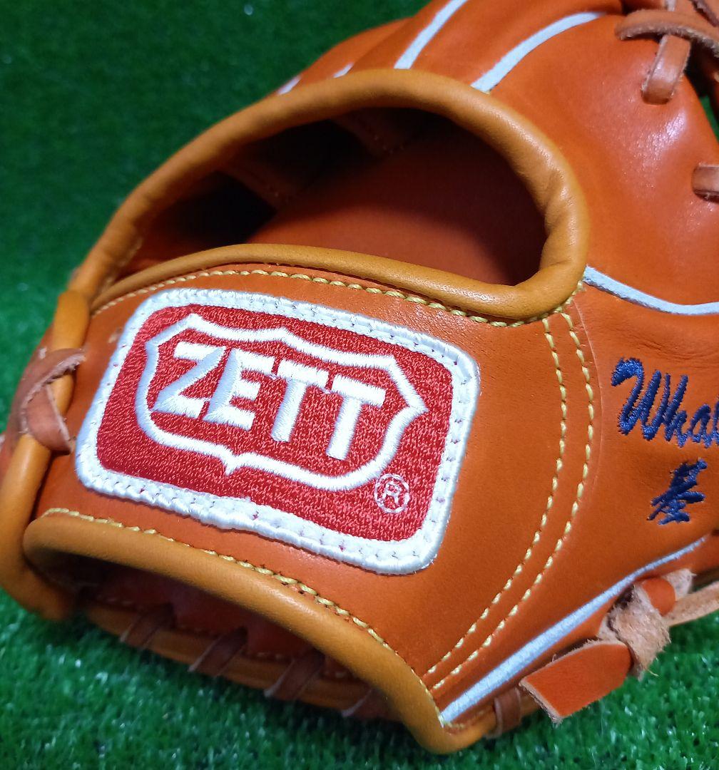 ダイナゼット社製硬式グローブ 大洋ホエールズ基満男選手刺繍入り