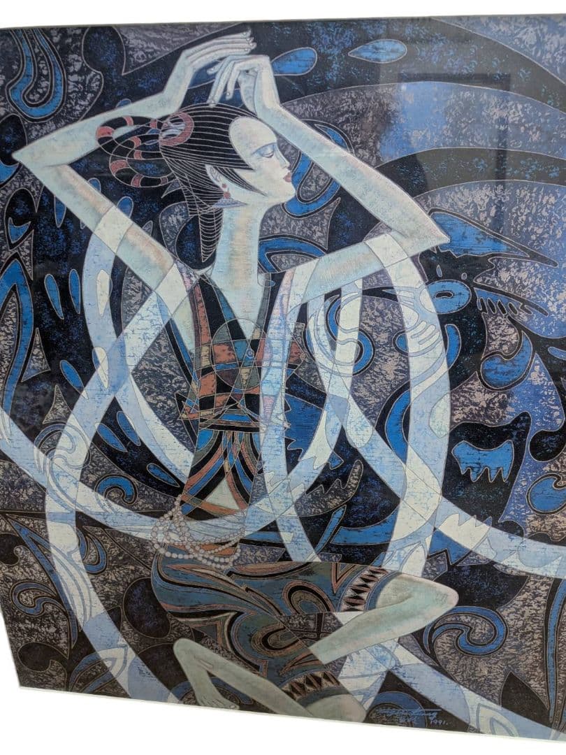 ティン＝シャオ＝クァン（丁紹光）　シルクスクリーン