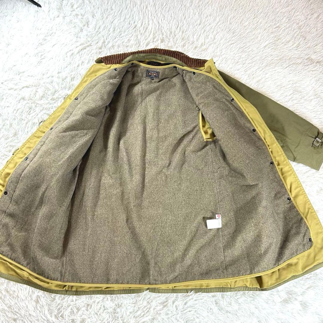 未使用級✨BEAMSPLUS ファイヤーマンコート コマツ プリマロフト M