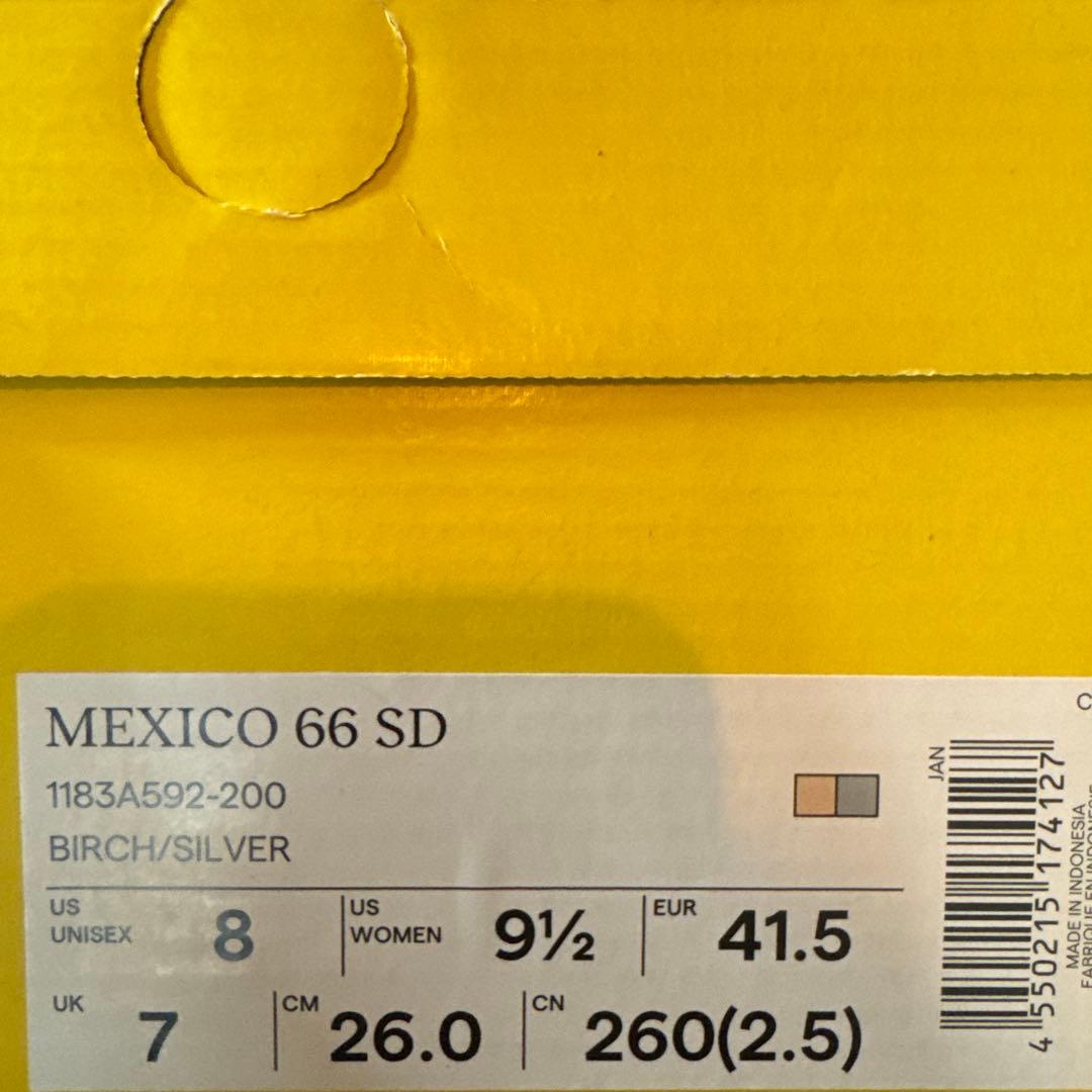 靴 Onitsuka Tiger mexico 66 SD 26.0cm