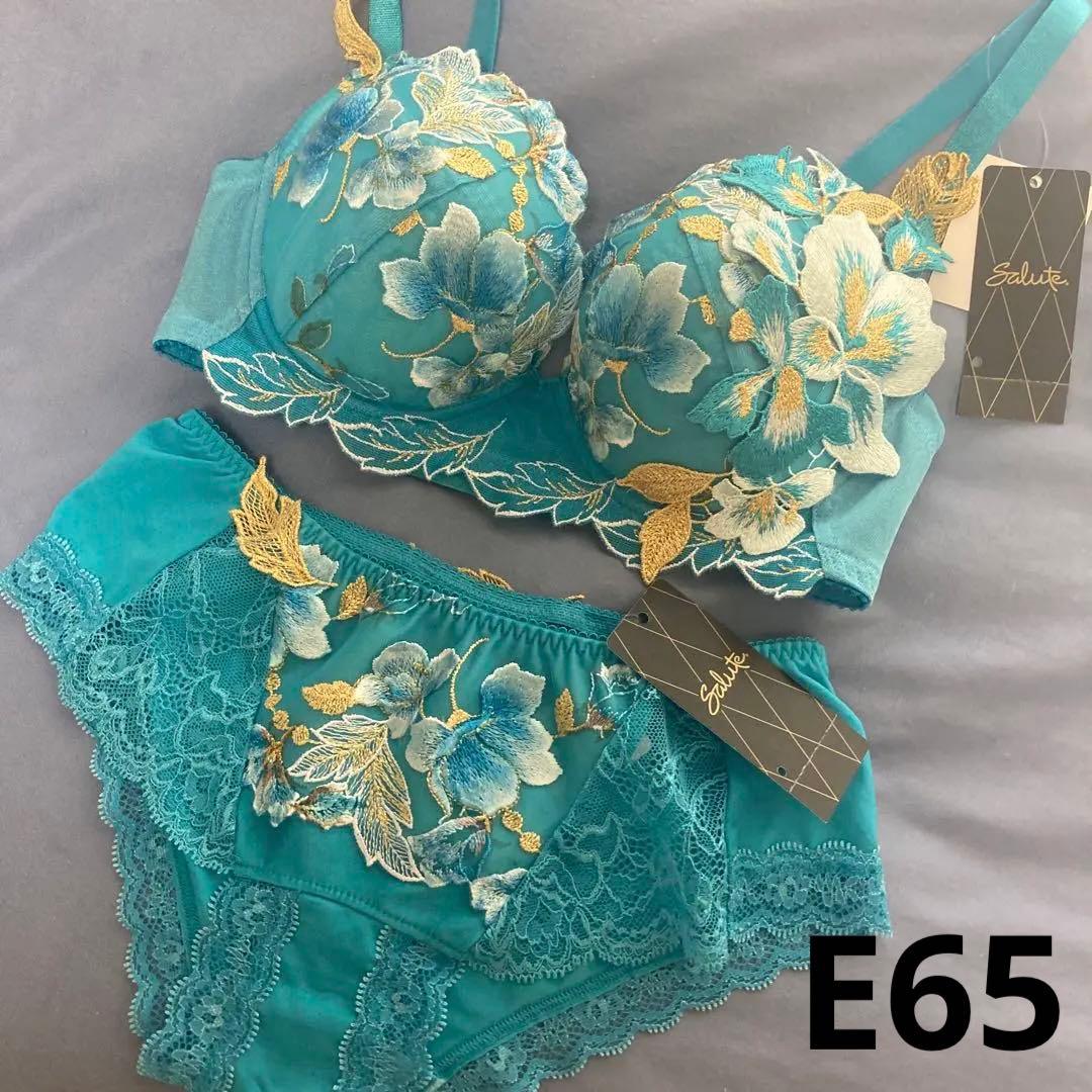 ◇ワコール Salute サルート◇ 71G ブラ&ショーツ E65 - メルカリ